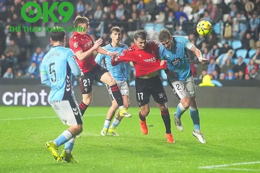 Celta Vigo quyết giành 3 điểm trước Osasuna. (Ảnh: Internet) Celta Vigo quyết giành 3 điểm trước Osasuna. (Ảnh: Internet)